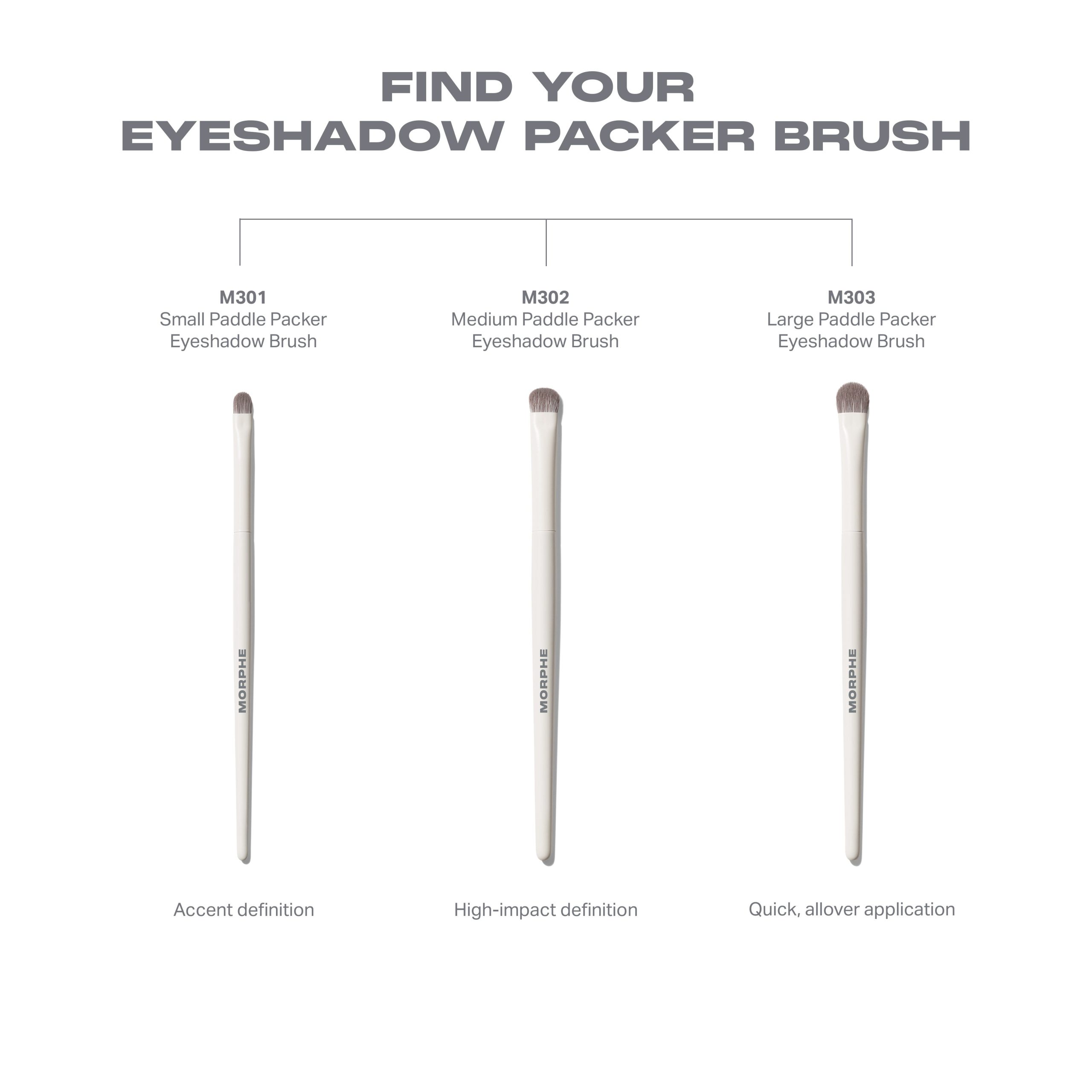 M303 Large Paddle Packer Eyeshadow Brush - Image 5