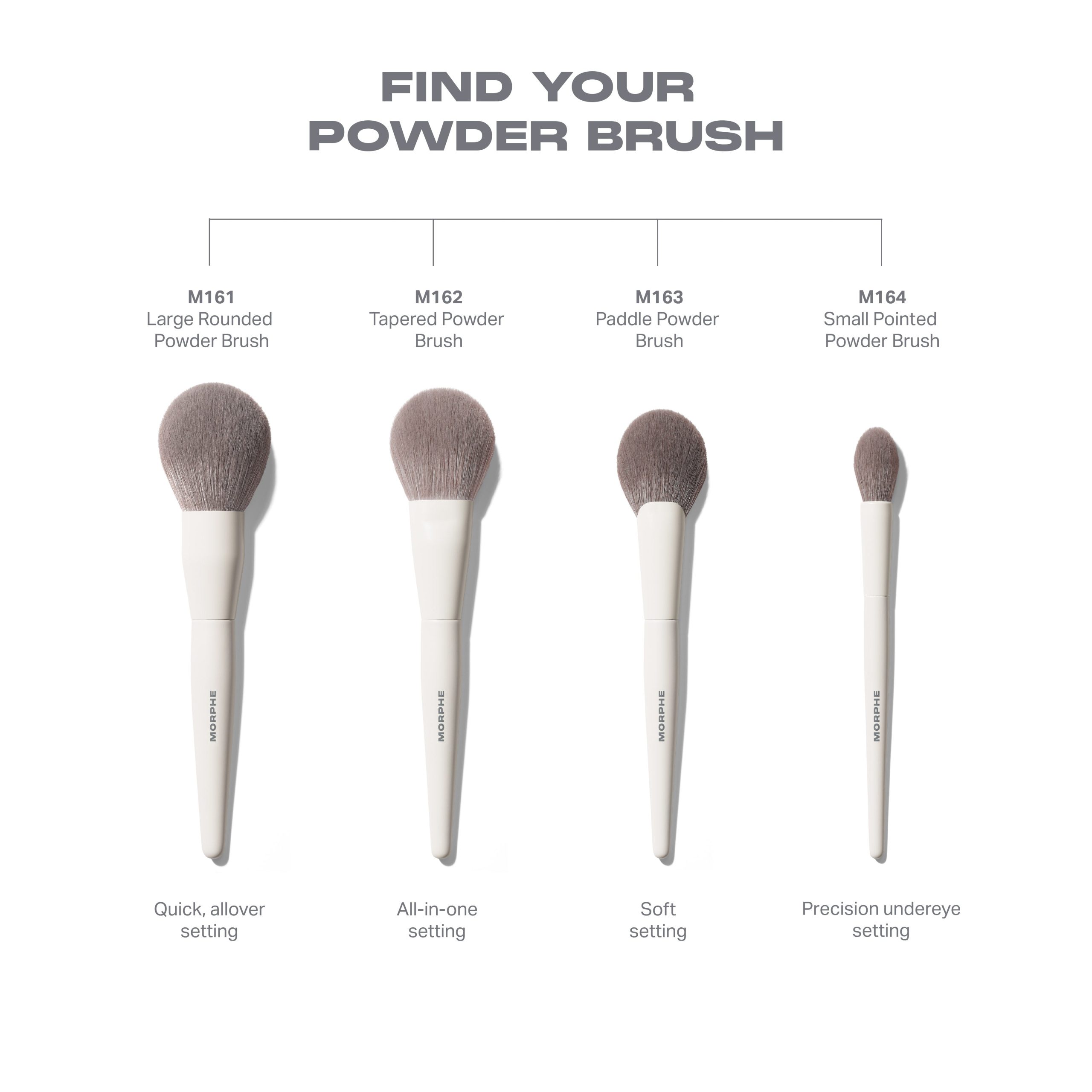M162 Tapered Powder Brush - Image 5