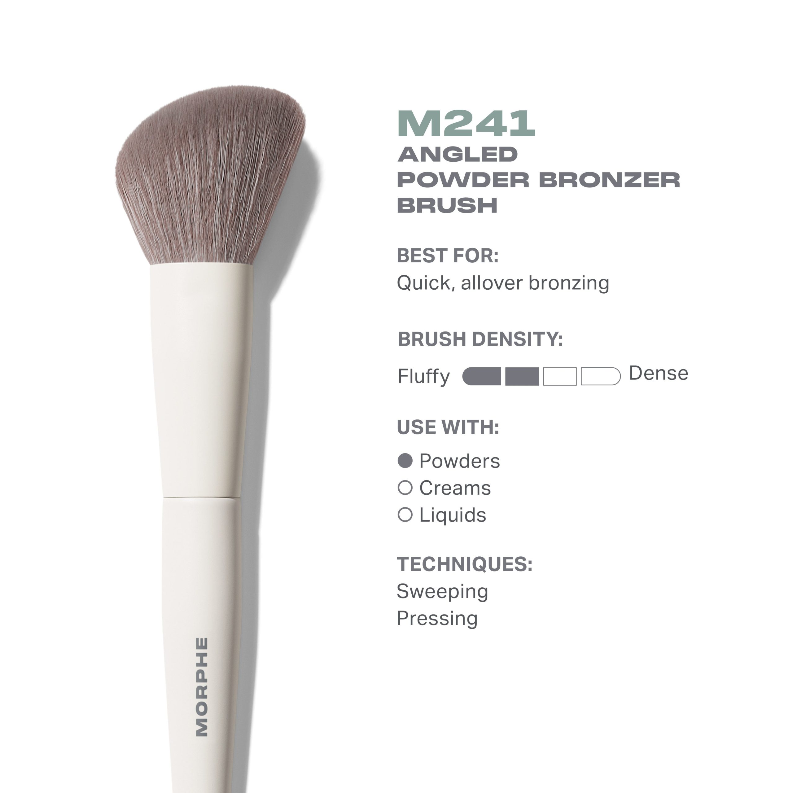 M241 Angled Powder Bronzer Brush - Image 2