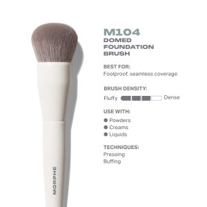 Alternative view of M104 Domed Foundation Brush