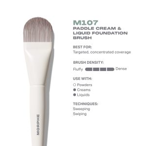 Alternative view of M107 Paddle Cream & Liquid Foundation Brush