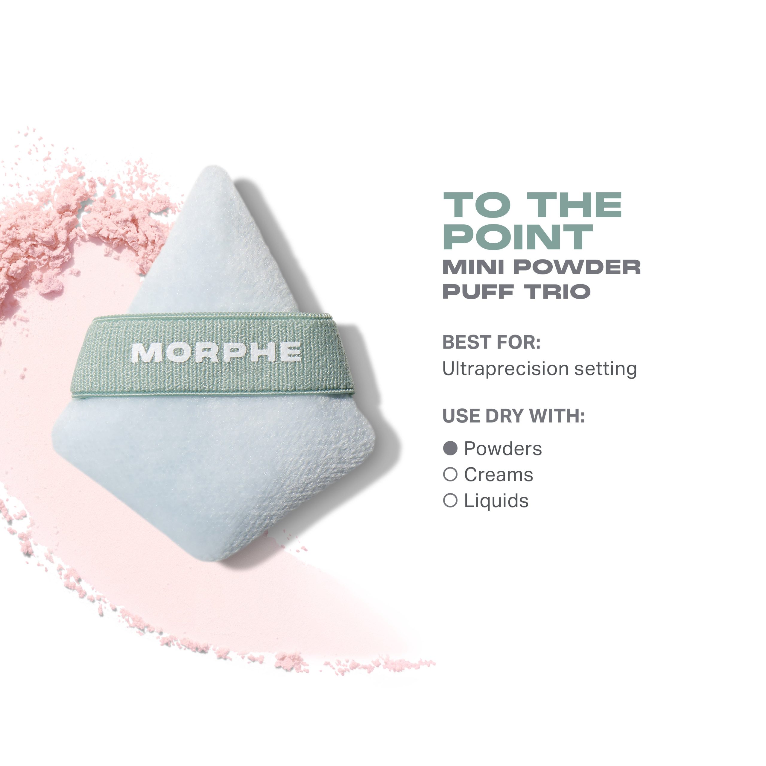 To The Point Mini Powder Puff Trio - Image 2