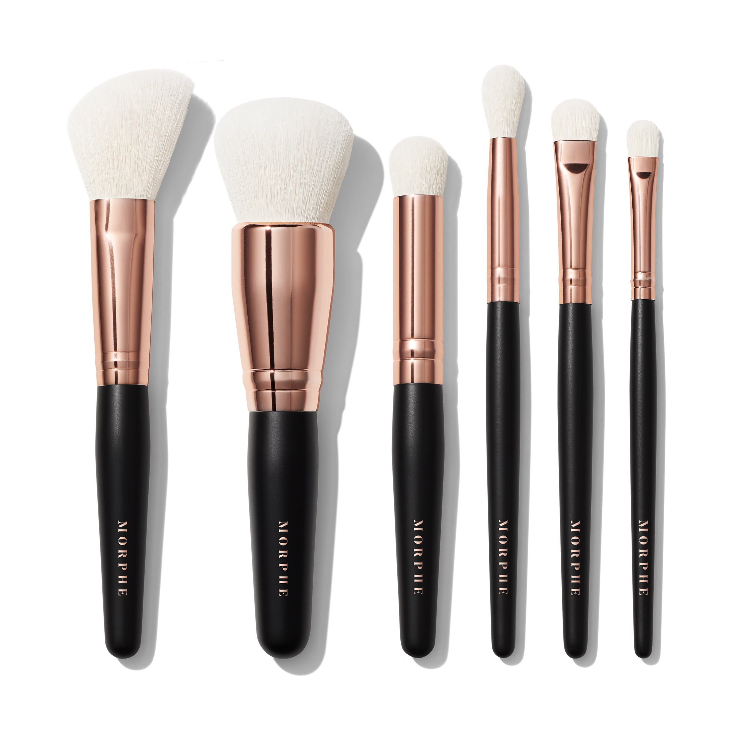 Rosé Away 6-Piece Face & Eye Travel Brush Set - Image 2
