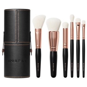 Rosé Away 6-Piece Face & Eye Travel Brush Set